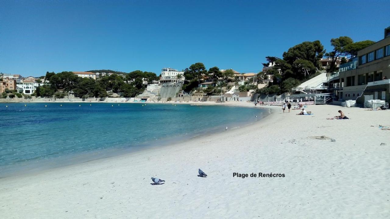 Rez-De-Villa Proche De La Mer - Villa Temana Saint-Cyr-sur-Mer Exteriör bild